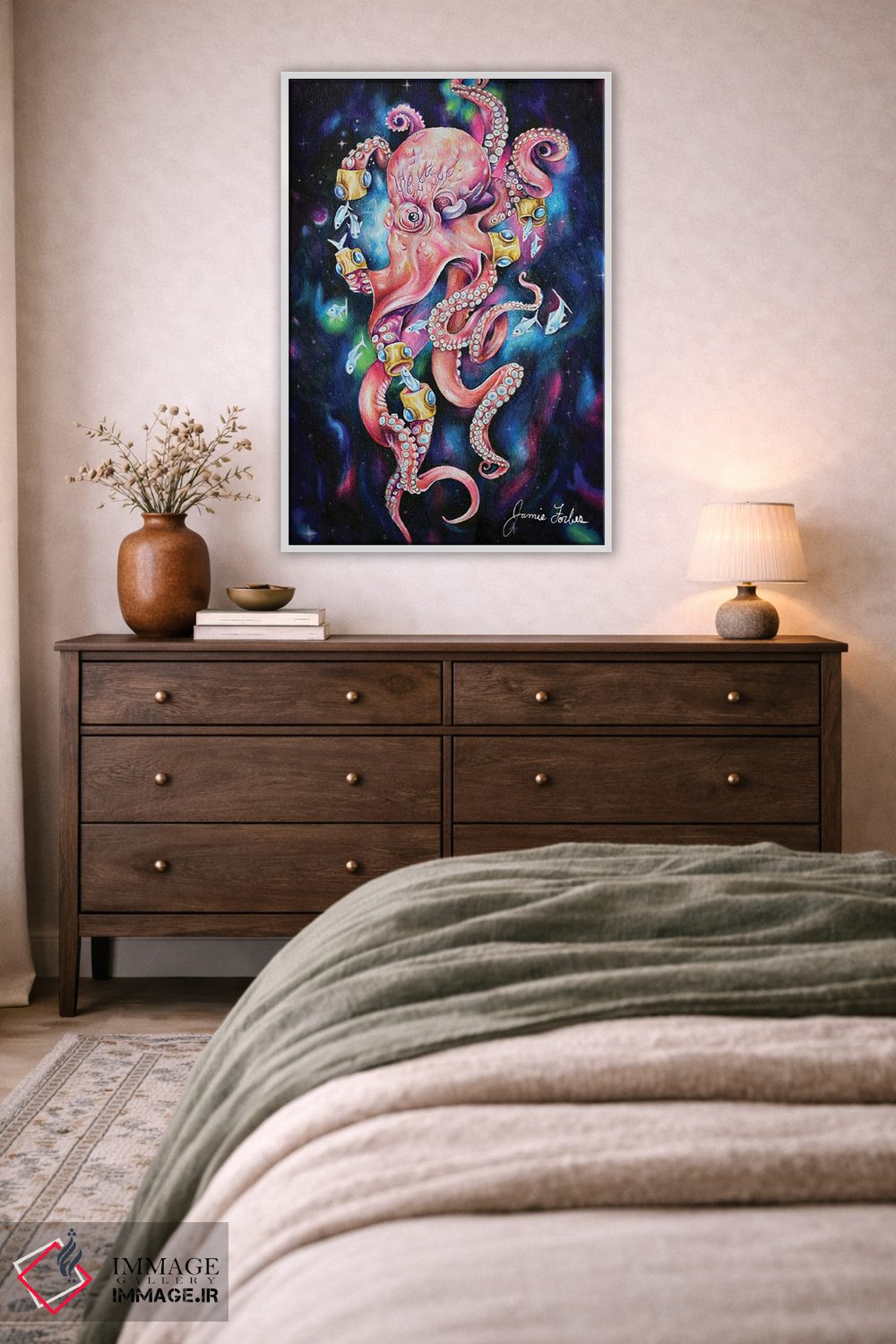 تابلو دکوراتیو غوطه وری عمیق اثر جیمی فوربز - D2W