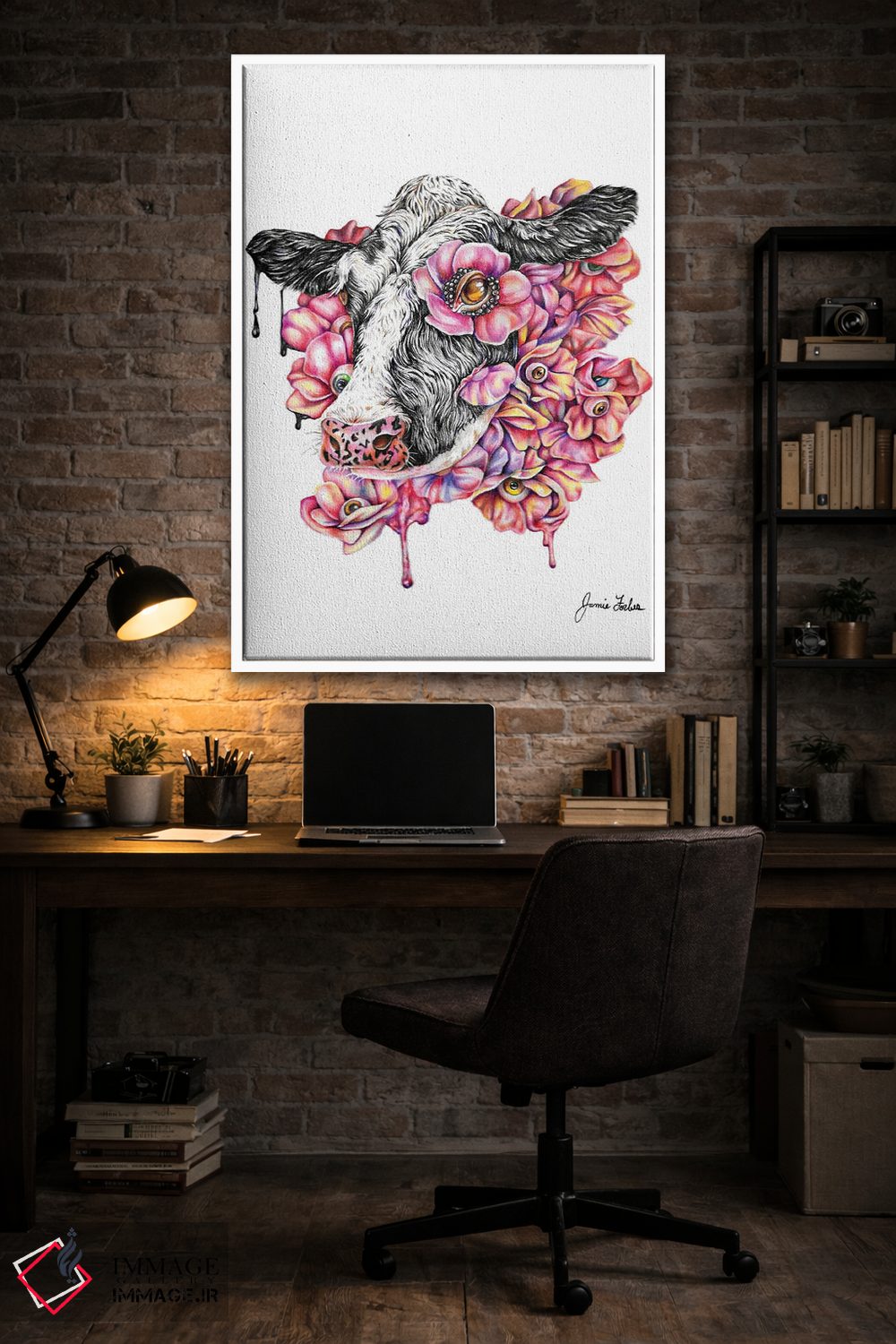 تابلو دکوراتیو موو اثر جیمی فوربز - D4W