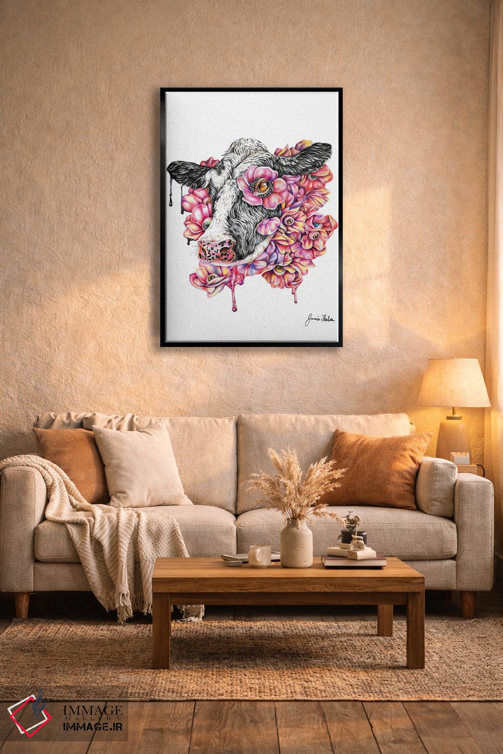 تابلو دکوراتیو موو اثر جیمی فوربز - D5B