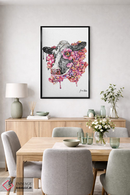 تابلو دکوراتیو موو اثر جیمی فوربز - D6B