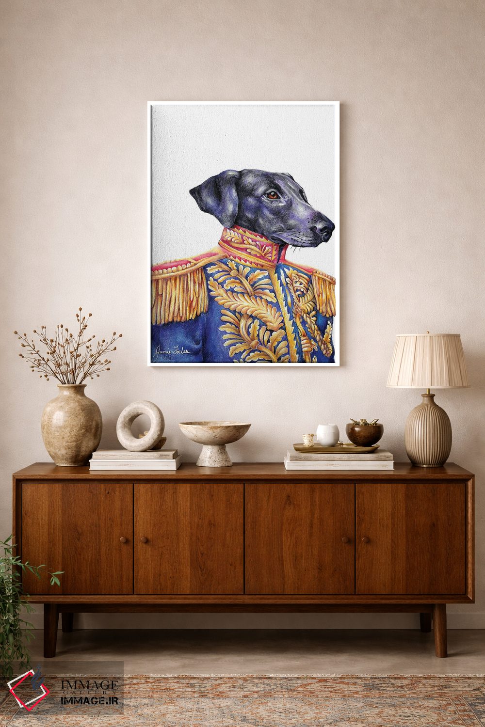 تابلو دکوراتیو لوگان اثر جیمی فوربز - D1W