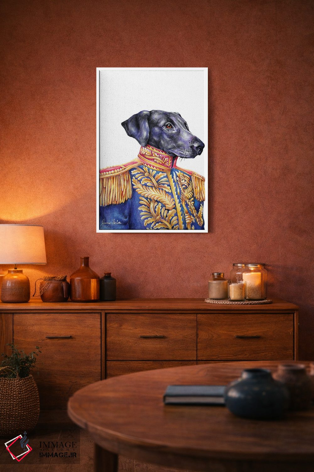 تابلو دکوراتیو لوگان اثر جیمی فوربز - D3W