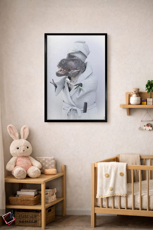 تابلو دکوراتیو تیرانوسوروس در وان اثر جوفری فیلیپ - D5B