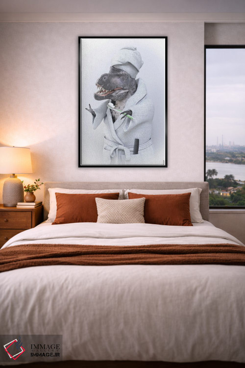 تابلو دکوراتیو تیرانوسوروس در وان اثر جوفری فیلیپ - D6B