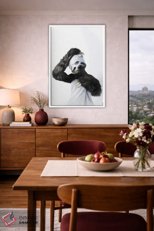 تابلو دکوراتیو تنبل در وان اثر جوفری فیلیپ - D3W