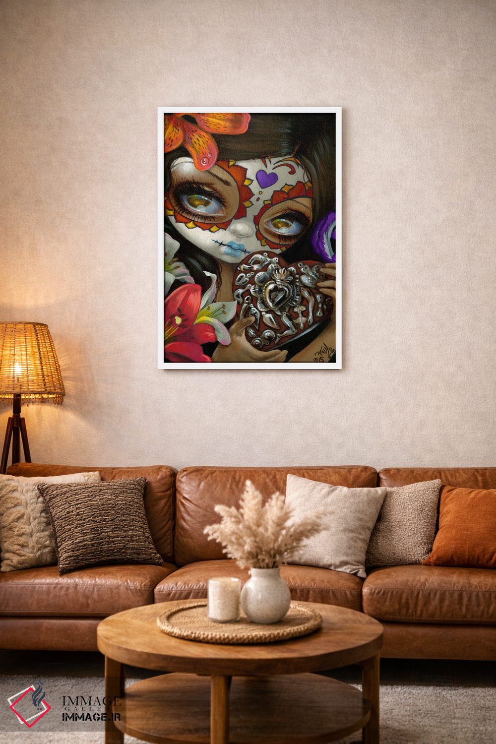 تابلو دکوراتیو قلب میلاغروس اثر جزمین بکت-گریفیت - D2W