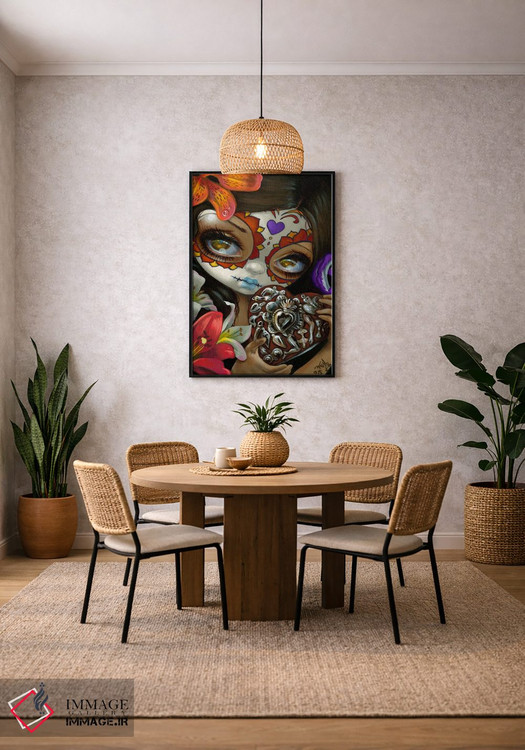 تابلو دکوراتیو قلب میلاغروس اثر جزمین بکت-گریفیت - D4B