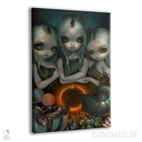 تابلو دکوراتیو تمثیل بی نهایت اثر جزمین بکت-گریفیت - نمای پرسپکتیو محصول