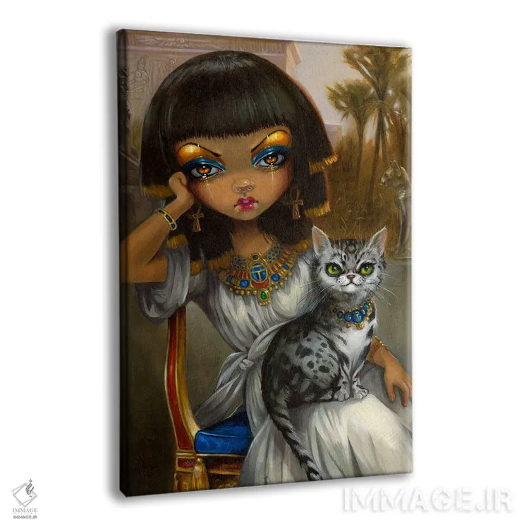 تابلو دکوراتیو سانورا اثر جزمین بکت-گریفیت - نمای پرسپکتیو محصول