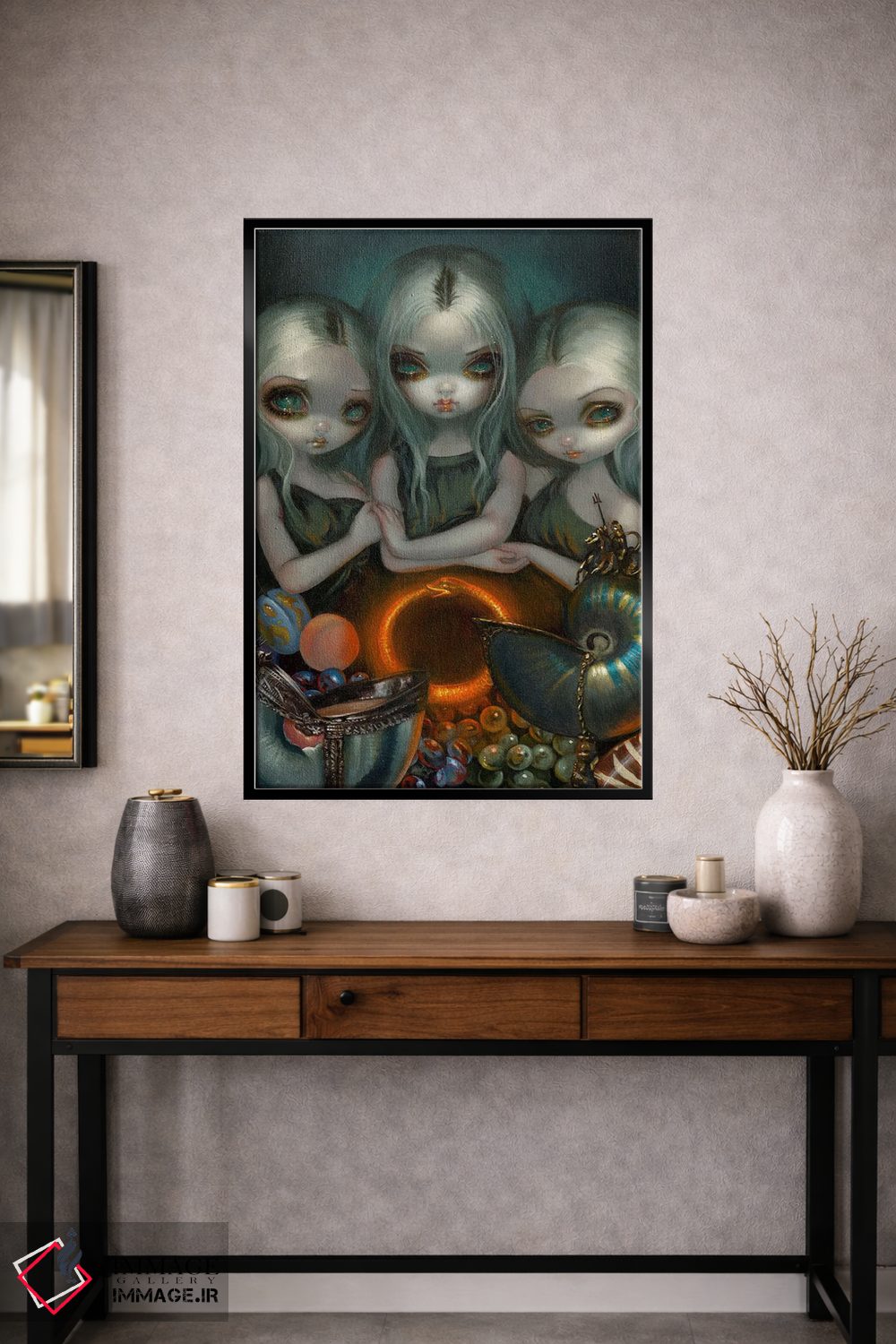 تابلو دکوراتیو تمثیل بی نهایت اثر جزمین بکت-گریفیت - D1B