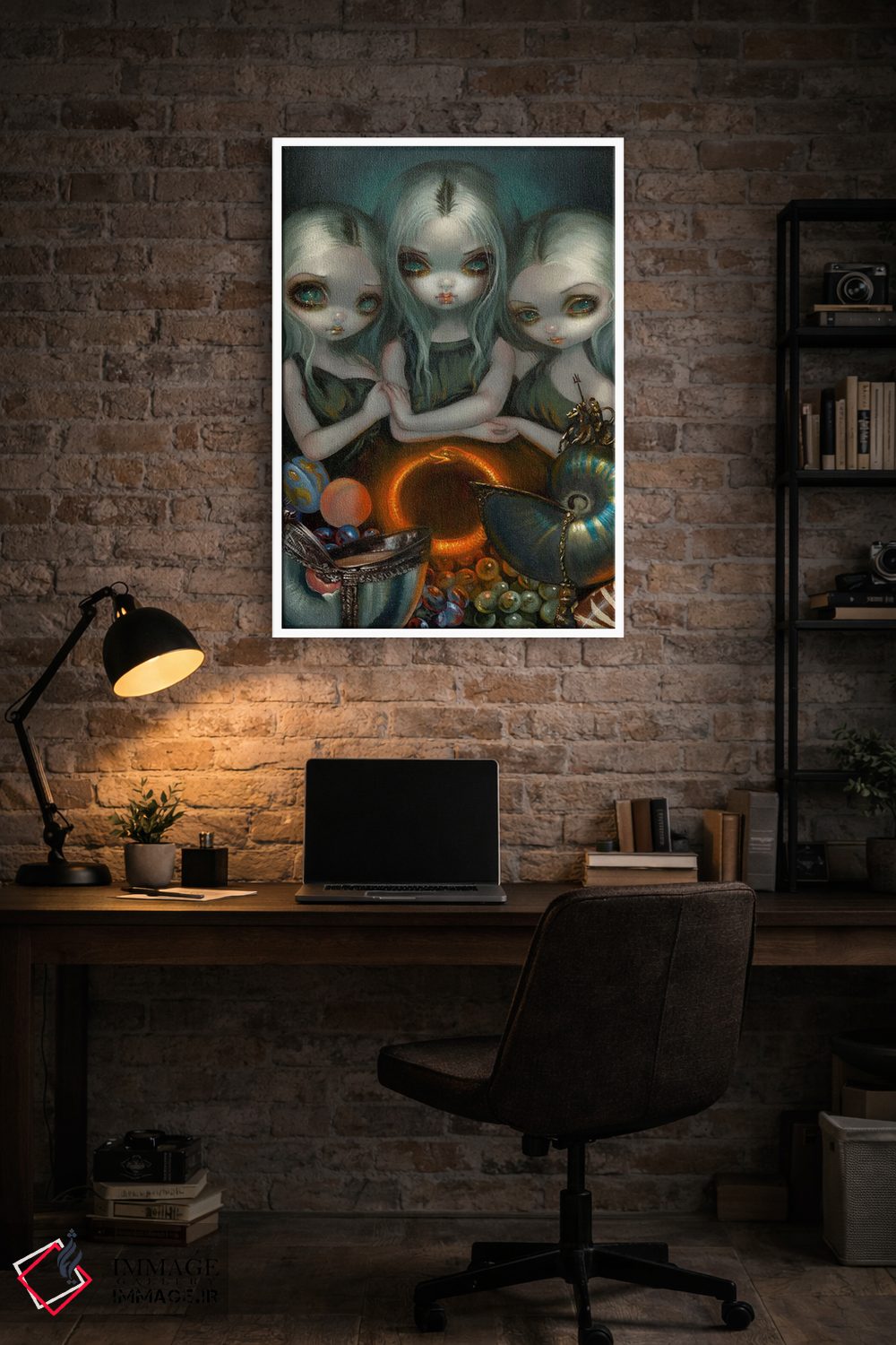 تابلو دکوراتیو تمثیل بی نهایت اثر جزمین بکت-گریفیت - D4W