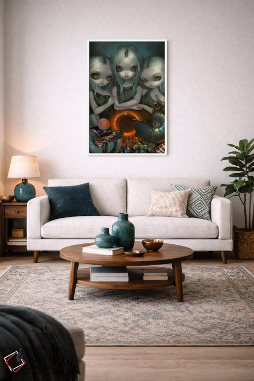 تابلو دکوراتیو تمثیل بی نهایت اثر جزمین بکت-گریفیت - D3W