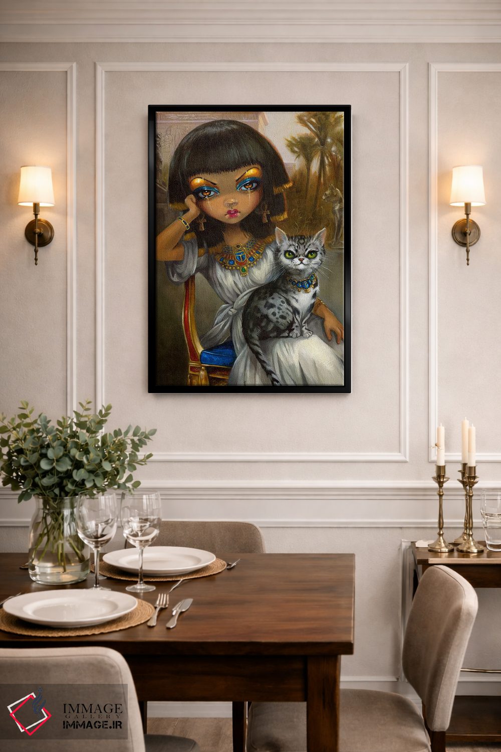 تابلو دکوراتیو سانورا اثر جزمین بکت-گریفیت - D1B