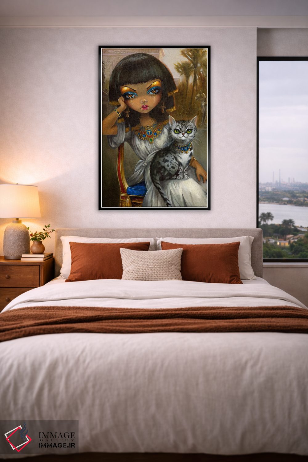 تابلو دکوراتیو سانورا اثر جزمین بکت-گریفیت - D3B