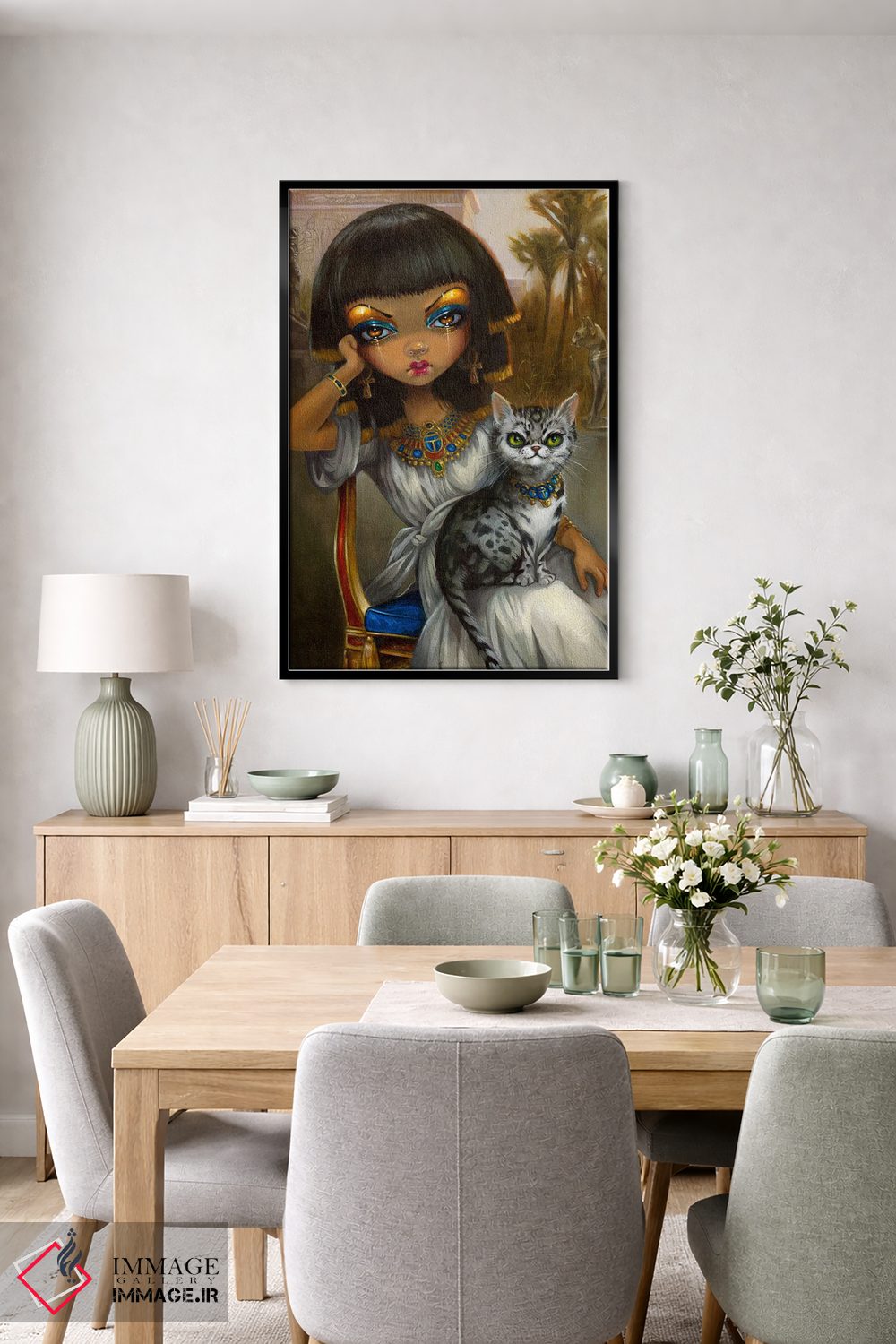 تابلو دکوراتیو سانورا اثر جزمین بکت-گریفیت - D6B