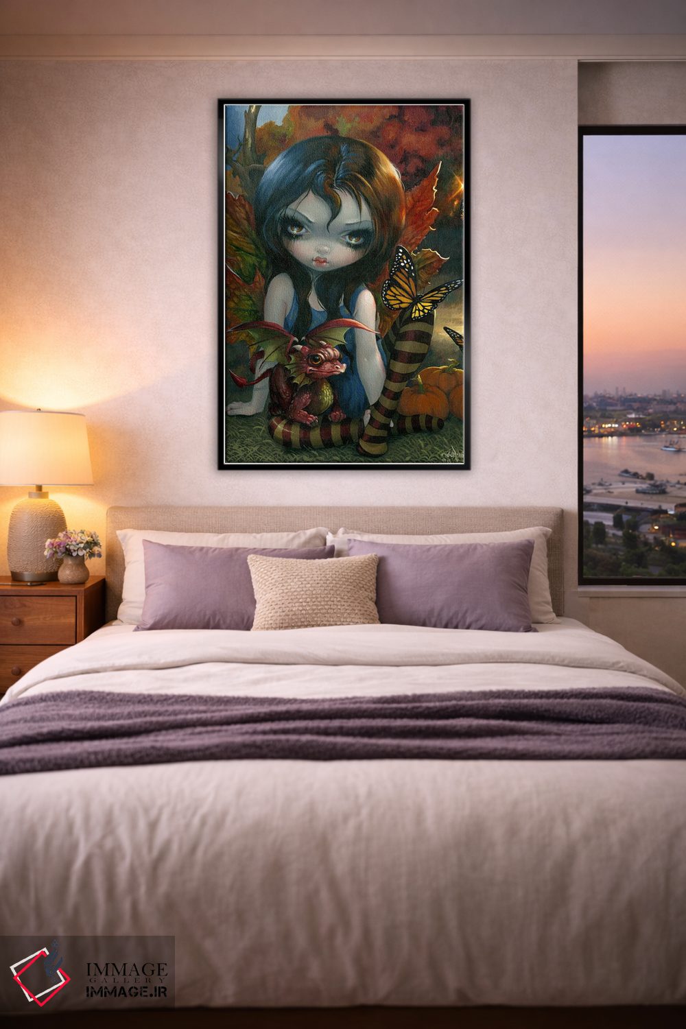 تابلو دکوراتیو پاییز اثر جزمین بکت-گریفیت - D5B