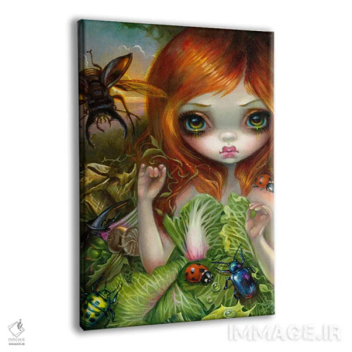 تابلو دکوراتیو حشره خانه اثر جزمین بکت-گریفیت - نمای پرسپکتیو محصول