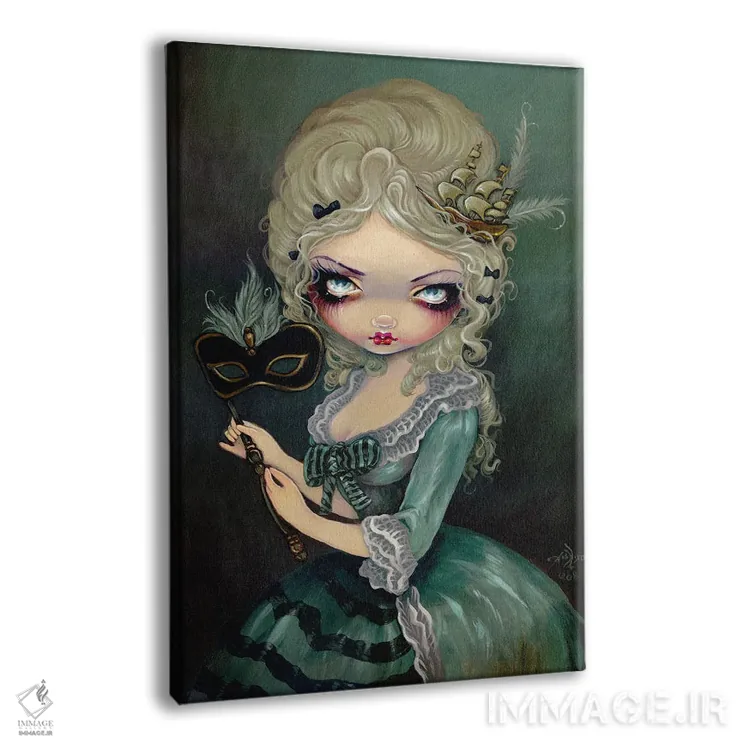 تابلو دکوراتیو ماسه کراد ماری اثر جزمین بکت-گریفیت - نمای پرسپکتیو محصول