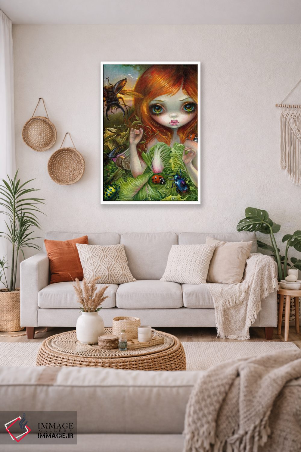 تابلو دکوراتیو حشره خانه اثر جزمین بکت-گریفیت - D2W