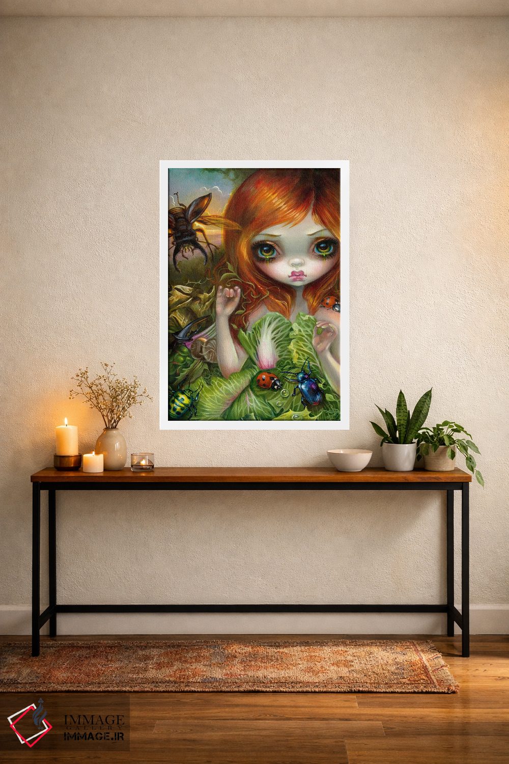 تابلو دکوراتیو حشره خانه اثر جزمین بکت-گریفیت - D4W