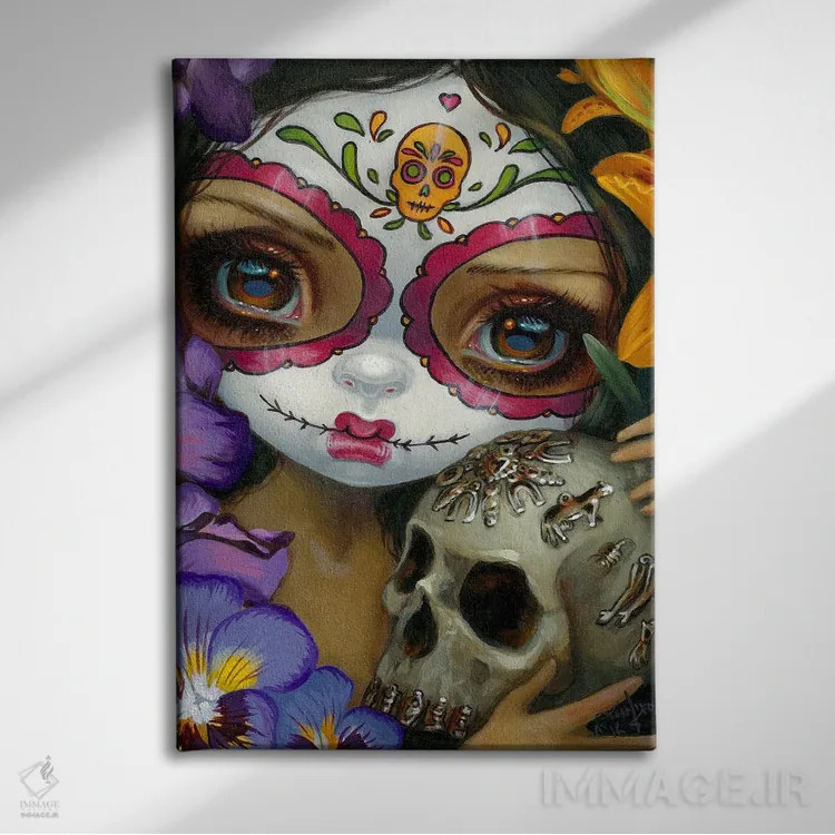 تابلو دکوراتیو میلاگروس لا کلاورا اثر جزمین بکت-گریفیت - نمای روبهرو روی دیوار