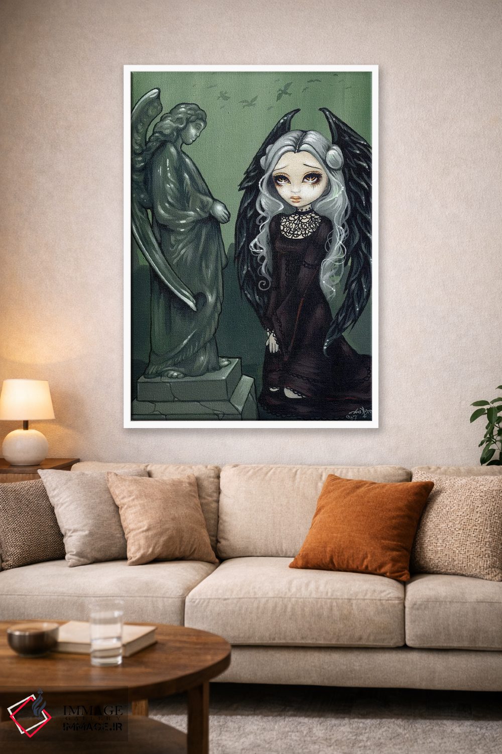تابلو دکوراتیو فرشتگان های گیت اثر جزمین بکت-گریفیت - D1W