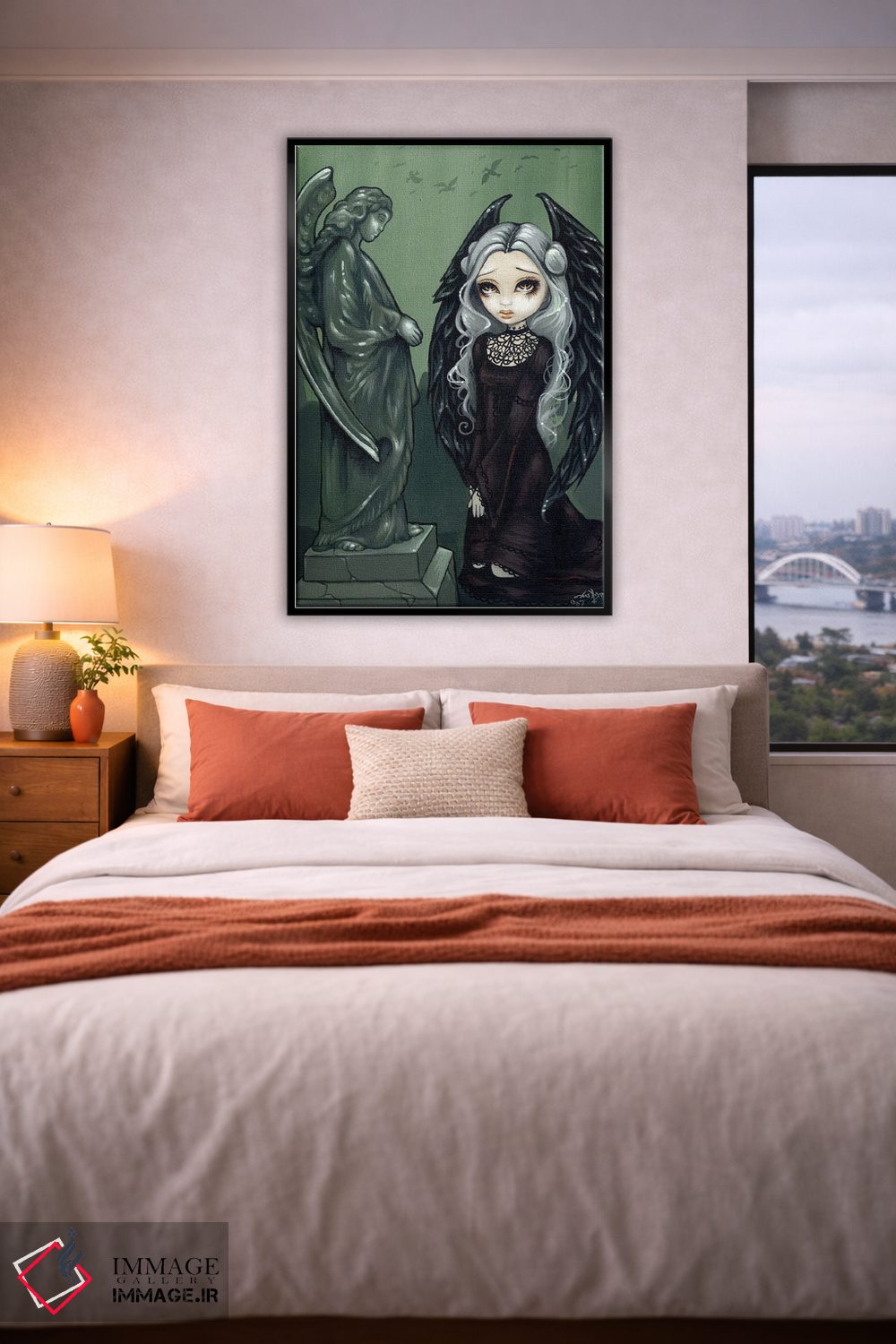 تابلو دکوراتیو فرشتگان های گیت اثر جزمین بکت-گریفیت - D3B