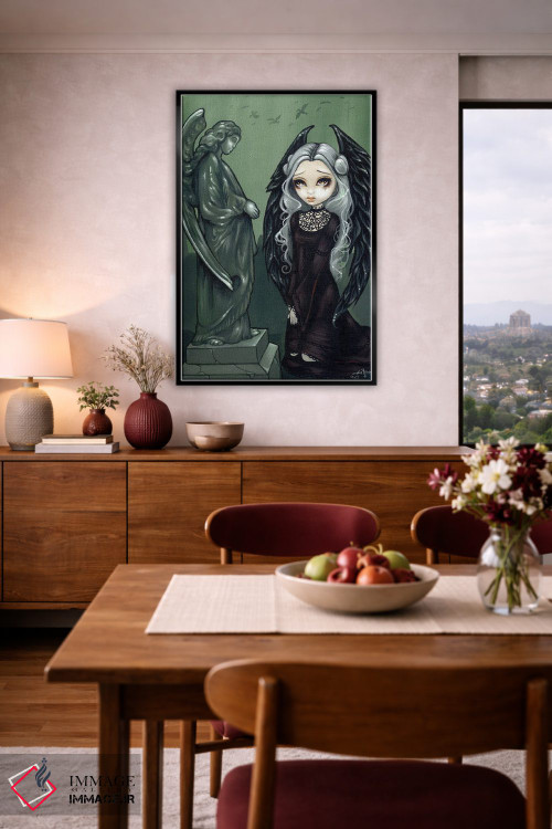 تابلو دکوراتیو فرشتگان های گیت اثر جزمین بکت-گریفیت - D4B