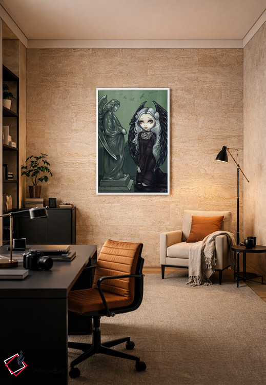 تابلو دکوراتیو فرشتگان های گیت اثر جزمین بکت-گریفیت - D5W