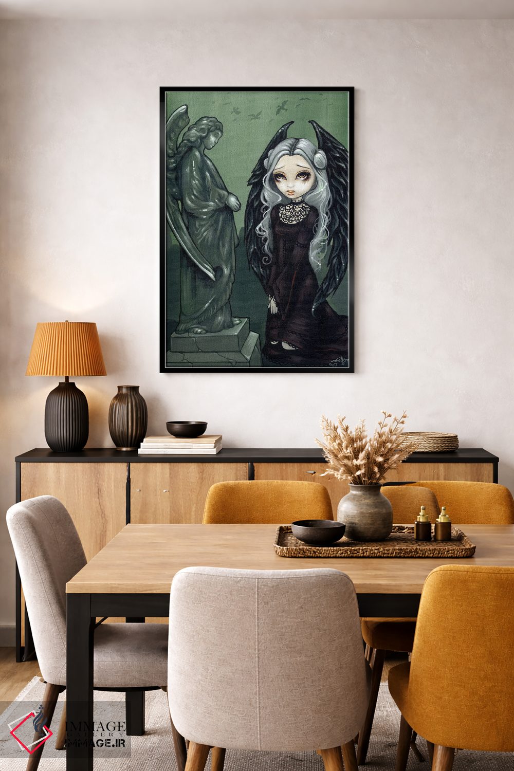 تابلو دکوراتیو فرشتگان های گیت اثر جزمین بکت-گریفیت - D6B