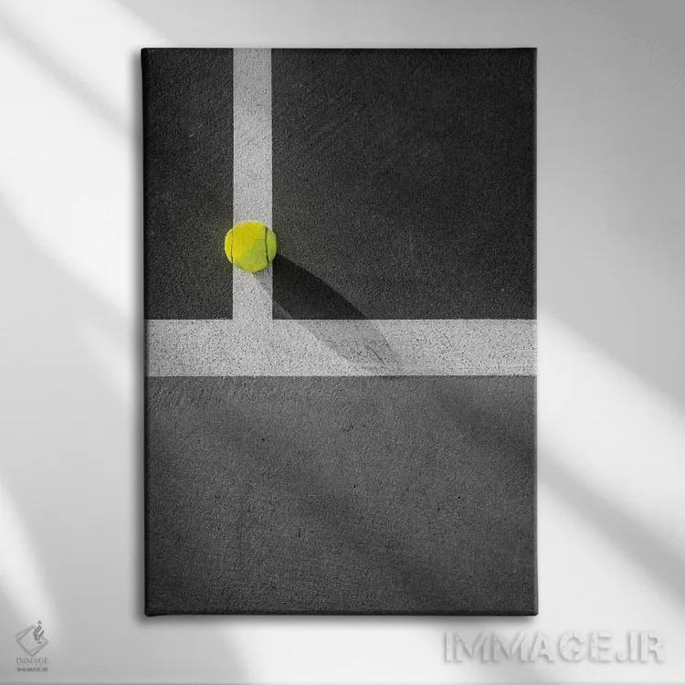 تابلو مینیمال عشق-پانزده اثر جوزف اس. جیاکالونه - نمای روبهرو روی دیوار
