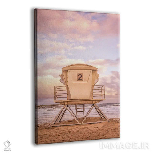 تابلو دکوراتیو سلام صبحگاهی از اوشن بیچ اثر جوزف اس. جیاکالونه - نمای پرسپکتیو محصول