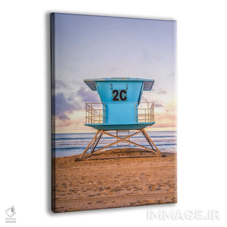 تابلو دکوراتیو ۲C در ساحل مرکزی کرونادو اثر جوزف اس. جیاکالونه - نمای پرسپکتیو محصول