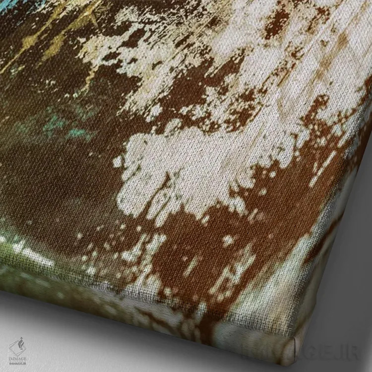 تابلو دکوراتیو فقط یک قایق کوچک قدیمی اثر جوزف اس. جیاکالونه - نمای نزدیک بافت بوم