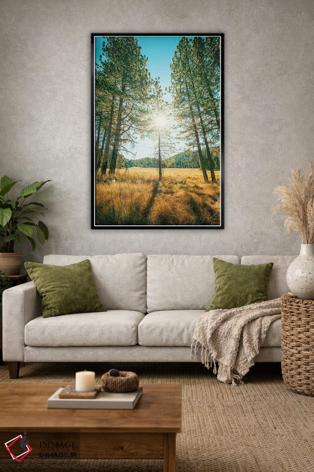 تابلو دکوراتیو پارک ایالتی کوه پالومار اثر جوزف اس. جیاکالونه - D1B