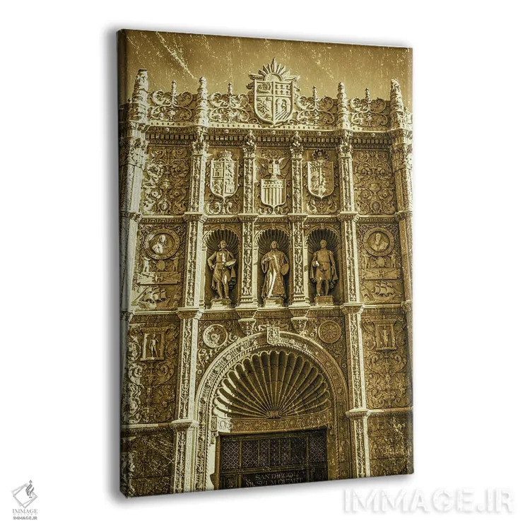 تابلو دکوراتیو نمای بیرونی موزه هنر سن دیگو اثر جوزف اس. جیاکالونه - نمای پرسپکتیو محصول