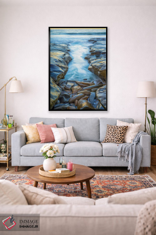 تابلو دکوراتیو کانال به سوی دریا اثر جوزف اس. جیاکالونه - D1B