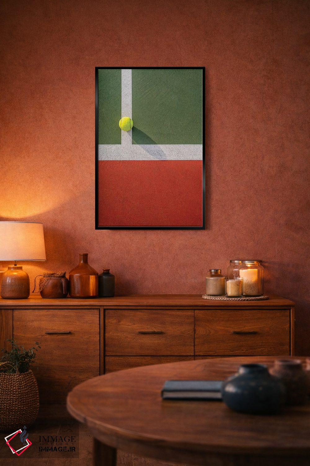 تابلو مینیمال عشق-سی اثر جوزف اس. جیاکالونه - D5B