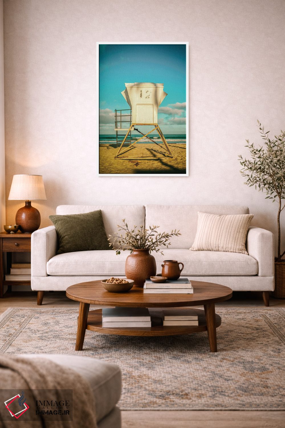 تابلو دکوراتیو San Diego,برج ۱۲ میشن بیچ، سن دیگو اثر جوزف اس. جیاکالونه - D2W