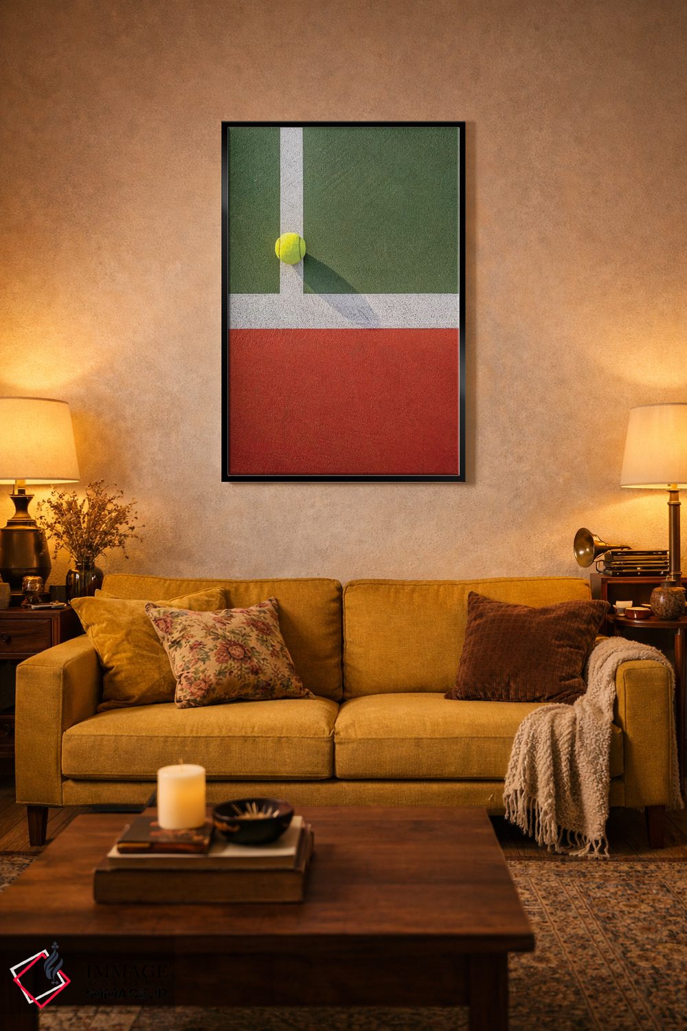 تابلو مینیمال عشق-سی اثر جوزف اس. جیاکالونه - D6B