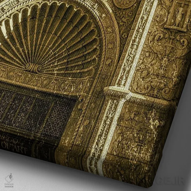 تابلو دکوراتیو نمای بیرونی موزه هنر سن دیگو اثر جوزف اس. جیاکالونه - نمای نزدیک بافت بوم