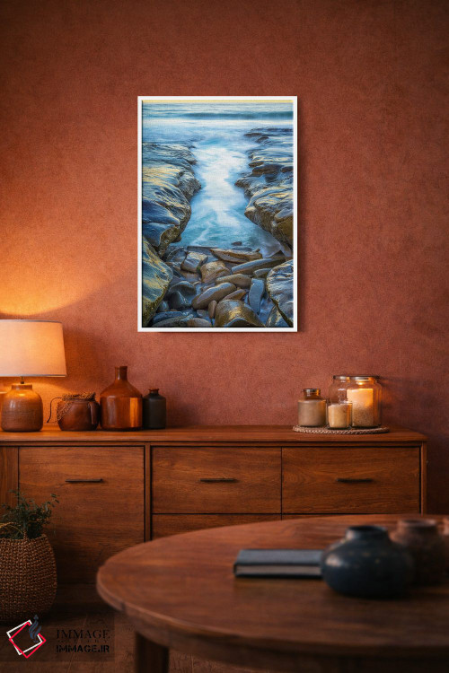 تابلو دکوراتیو کانال به سوی دریا اثر جوزف اس. جیاکالونه - D4W