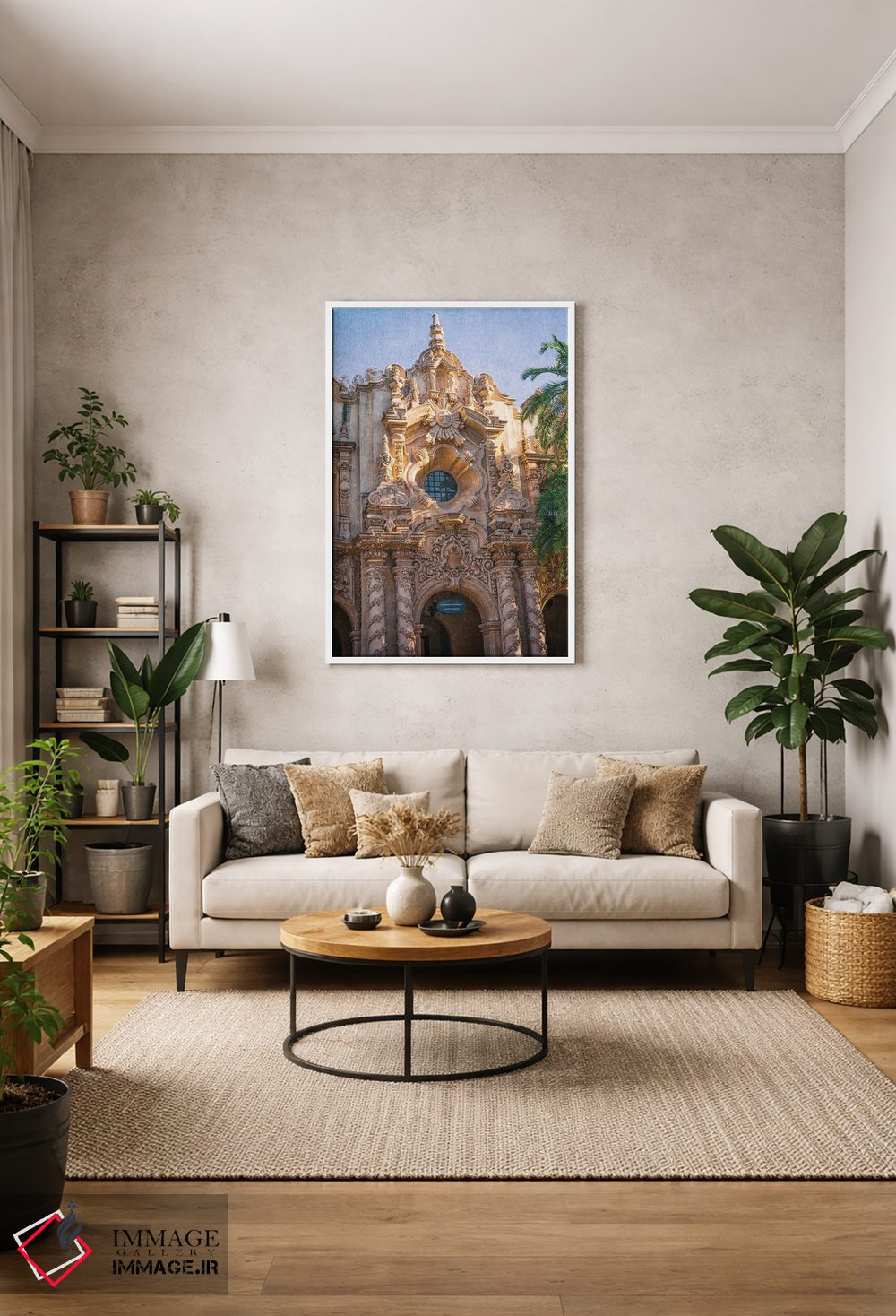 تابلو دکوراتیو ساختمان کاسا دل پرادو اثر جوزف اس. جیاکالونه - D1W