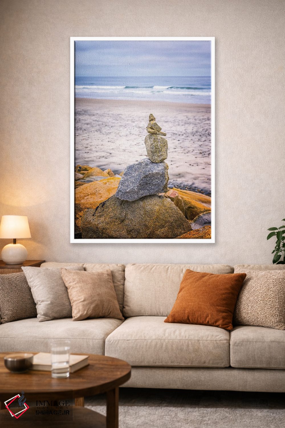 تابلو دکوراتیو Torrey Pines State Beach,چیدمان زن، ساحل تورری پاینز اثر جوزف اس. جیاکالونه - D1W