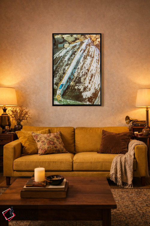 تابلو دکوراتیو فقط یک قایق کوچک قدیمی اثر جوزف اس. جیاکالونه - D3B