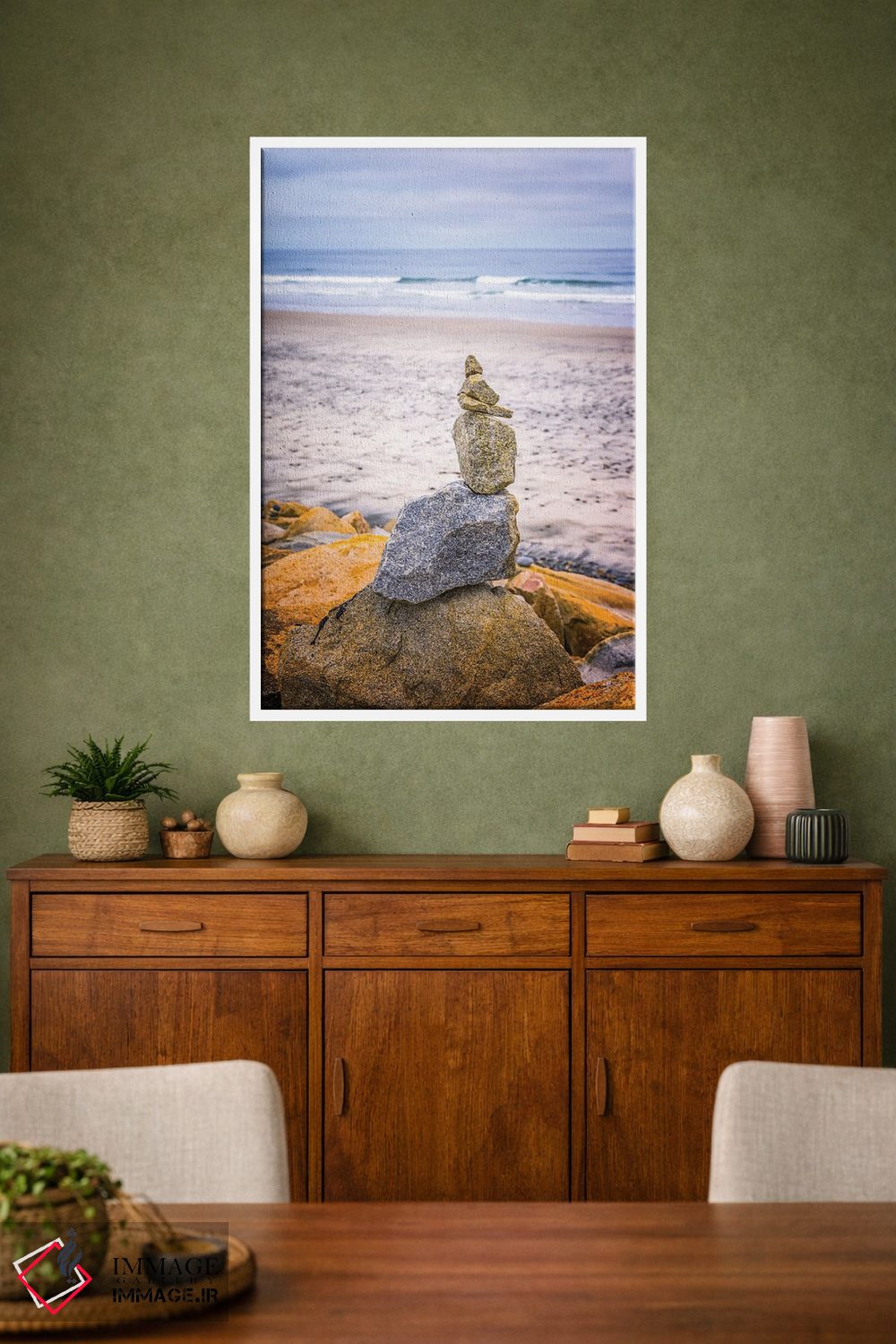 تابلو دکوراتیو Torrey Pines State Beach,چیدمان زن، ساحل تورری پاینز اثر جوزف اس. جیاکالونه - D2W