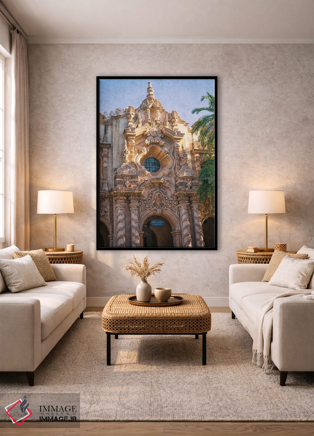 تابلو دکوراتیو ساختمان کاسا دل پرادو اثر جوزف اس. جیاکالونه - D2B