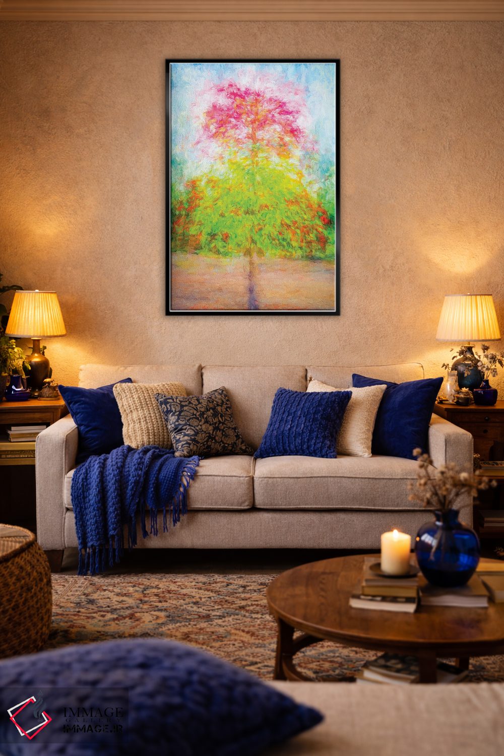 تابلو دکوراتیو دل انگیزترین درخت اثر جوزف اس. جیاکالونه - D4B