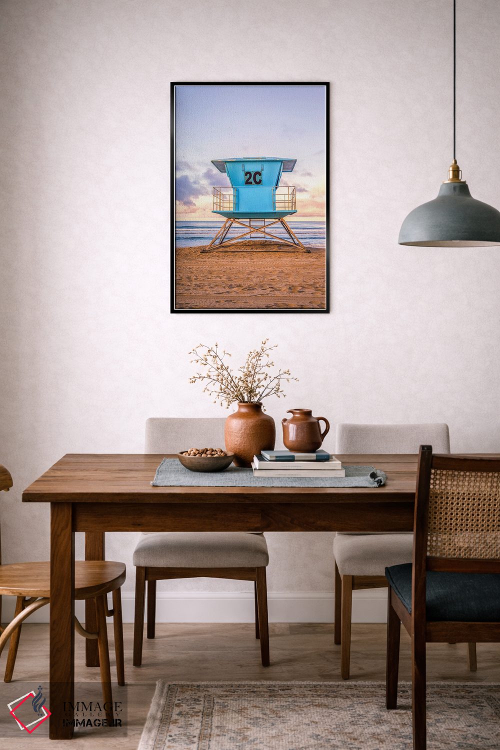 تابلو دکوراتیو ۲C در ساحل مرکزی کرونادو اثر جوزف اس. جیاکالونه - D5B