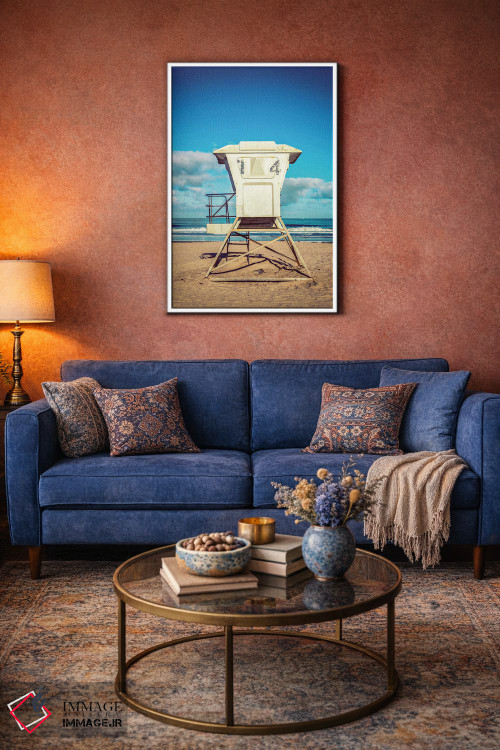 تابلو دکوراتیو San Diego,برج ۱۴ میشن بیچ، سن دیگو اثر جوزف اس. جیاکالونه - D3W